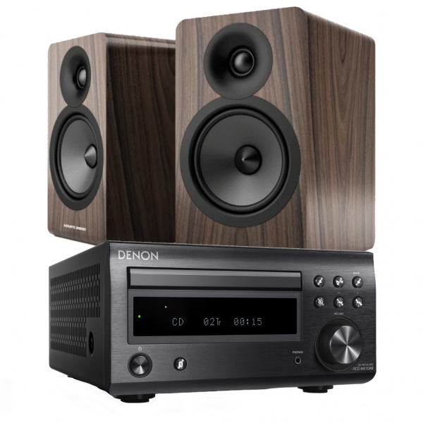 Denon RCD-M41 Sztereó CD/rádióerősítő + Acoustic Energy AE100MK2 Hangsugárzó Digitalszalon.hu