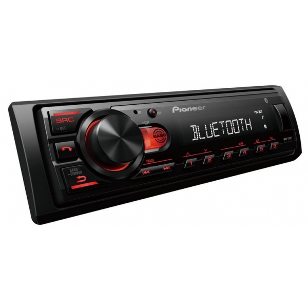 MVH-230BT Bluetooth autórádió, 1 DIN, AUX, USB