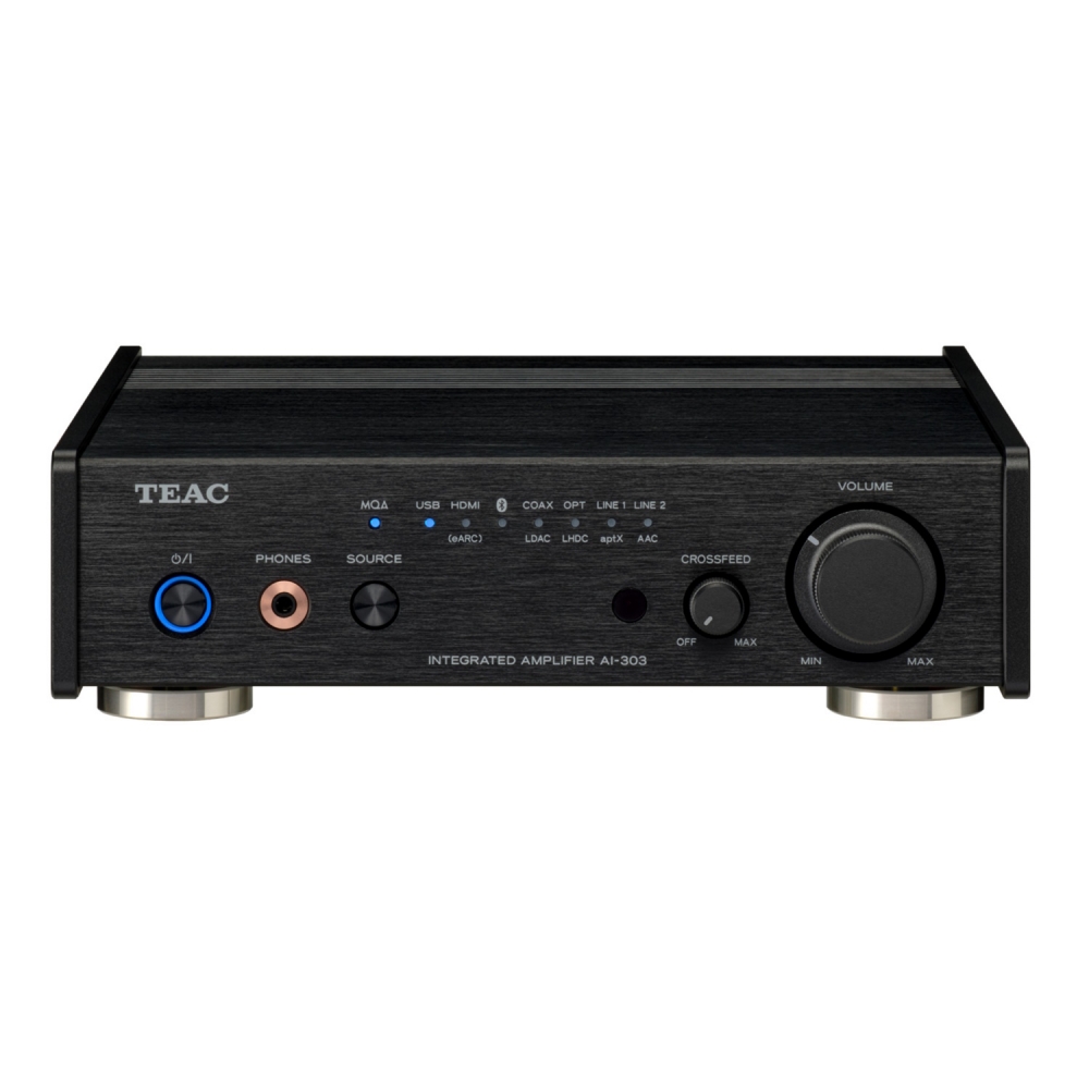 AI-303 USB DAC erősítő, fekete