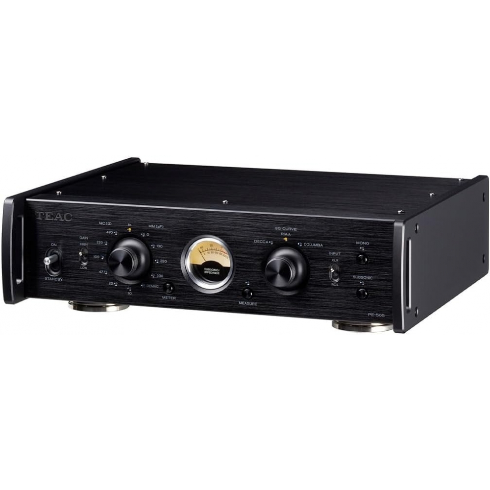 PE-505-B phono előerősítő, fekete