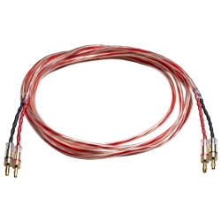 Connect it LS E - hangfal kábel pár banándugókkal szerelve, 4 méter