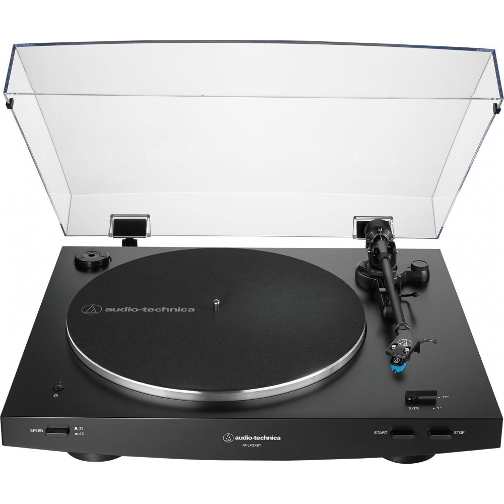 AT-LP3XBT lemezjátszó, fekete