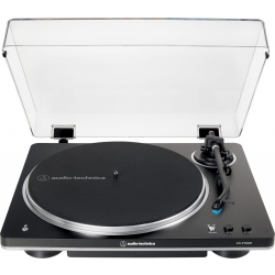 AT-LP70XBT Automata lemezjátszó szíjhatással és Bluetooth kapcsolattal, fekete-ezüst