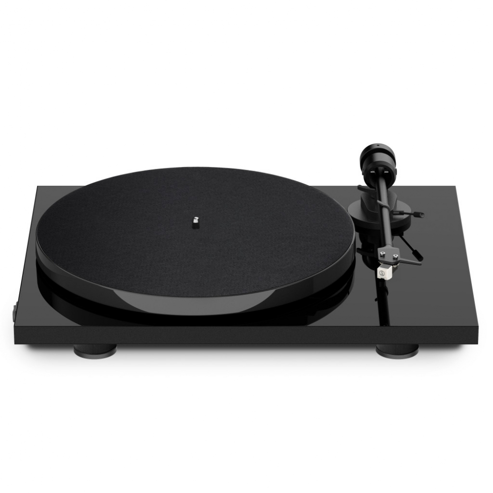 E1 Phono (AT3600L) Lemezjátszó phono előfokkal, lakk fekete