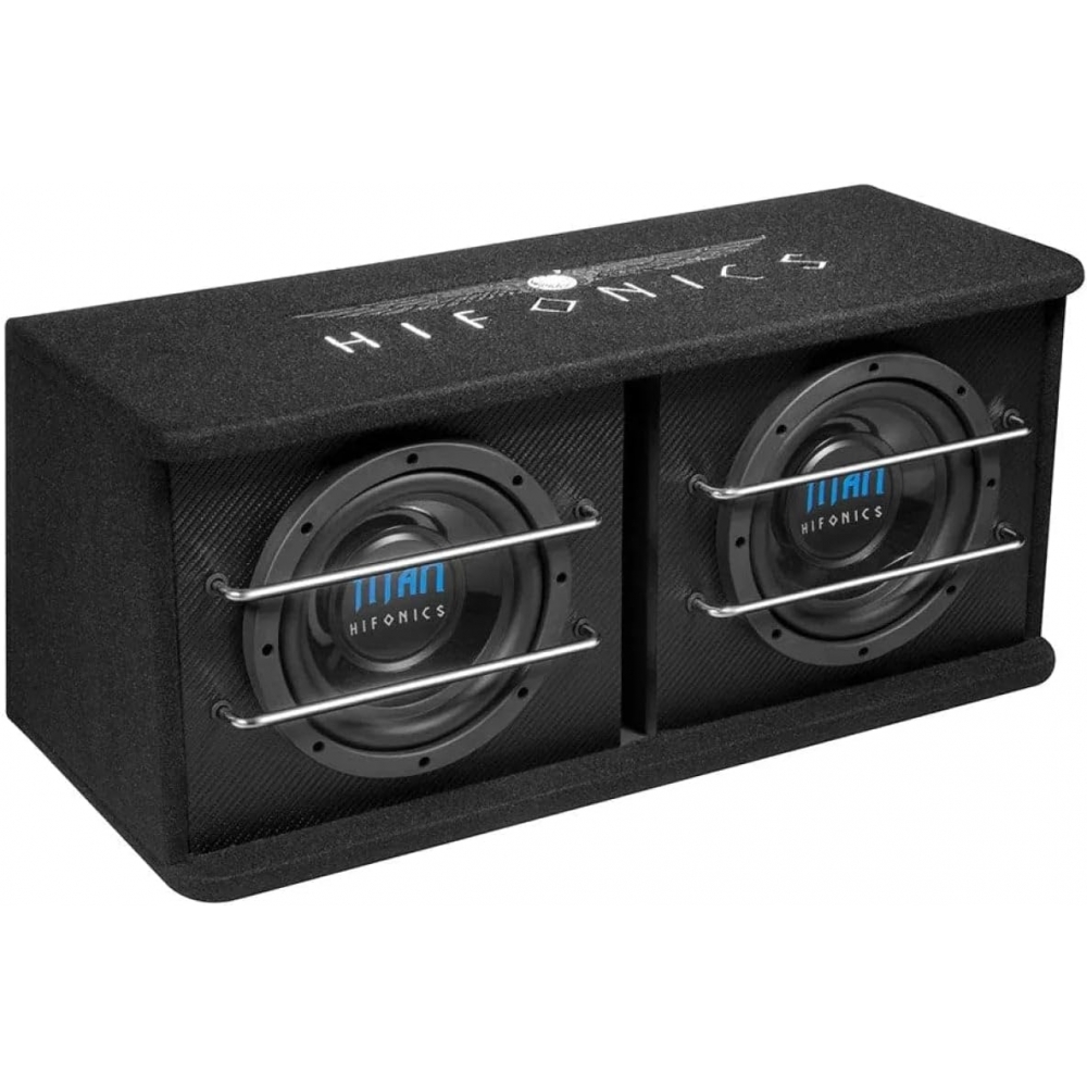 TITAN TD200R 2 x 20 cm-es bassreflex mélyláda