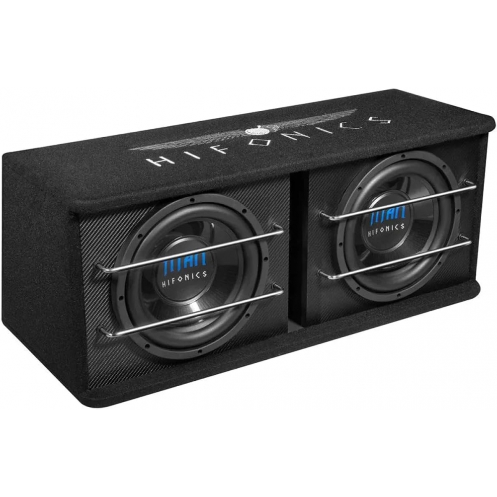 TITAN TD250R 2 x 25 cm-es bassreflex mélyláda