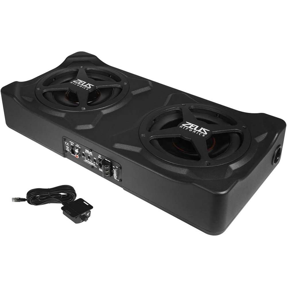ZEUS ZRX220A 2 x 20 cm Aktív dual bassreflex mélyláda