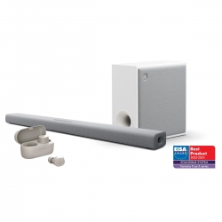 SR-X40A + SW-X100A soundbar szett, ajándék fülhallgatóval, szürke