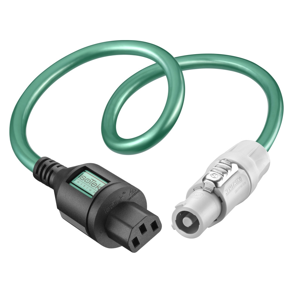 EVO3 Initium SystemLink - toldókábel IEC C13 és Neutrik powerCON csatlakozókkal, 0.5 m