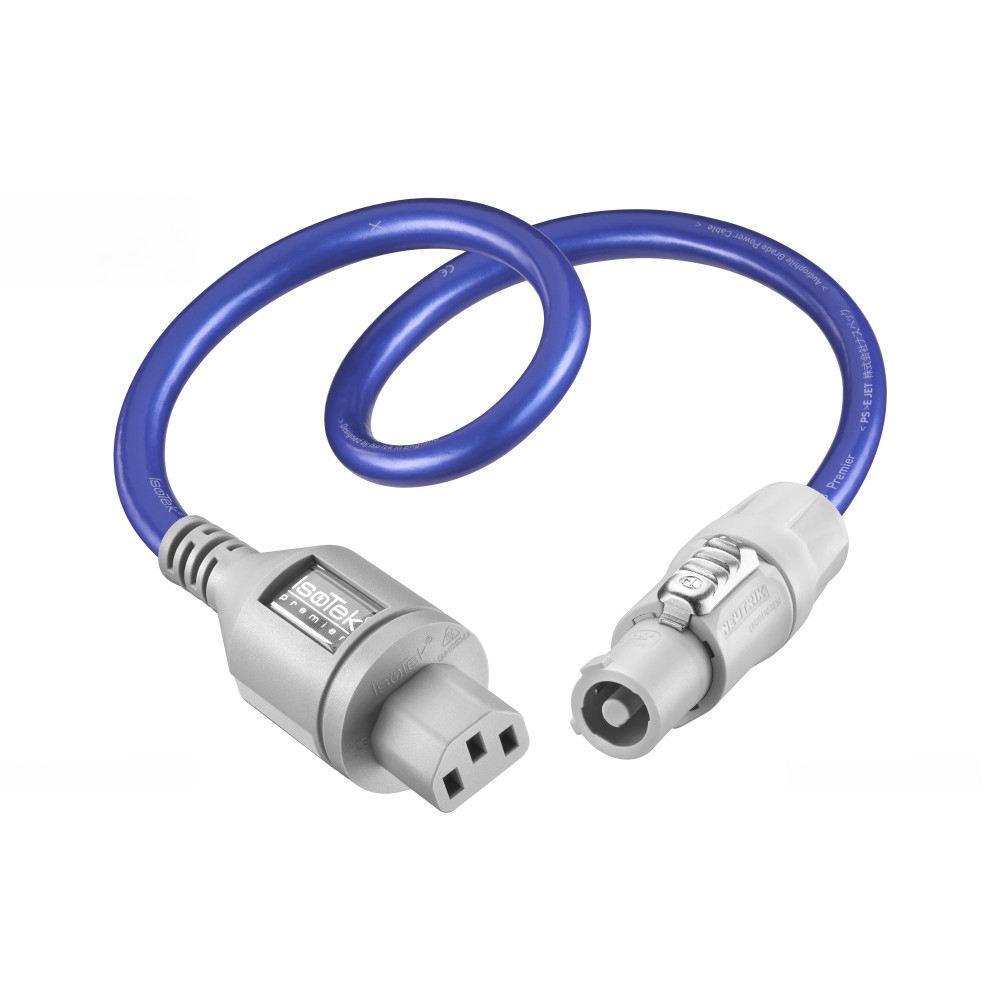 EVO3 Premier SystemLink - toldókábel IEC C13 és Neutrik powerCON csatlakozókkal, 50 cm
