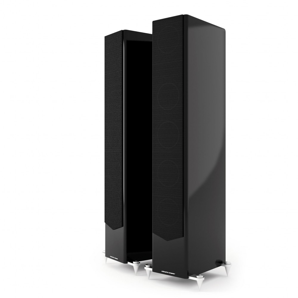 AE520 Álló hangfalpár, lakk fekete