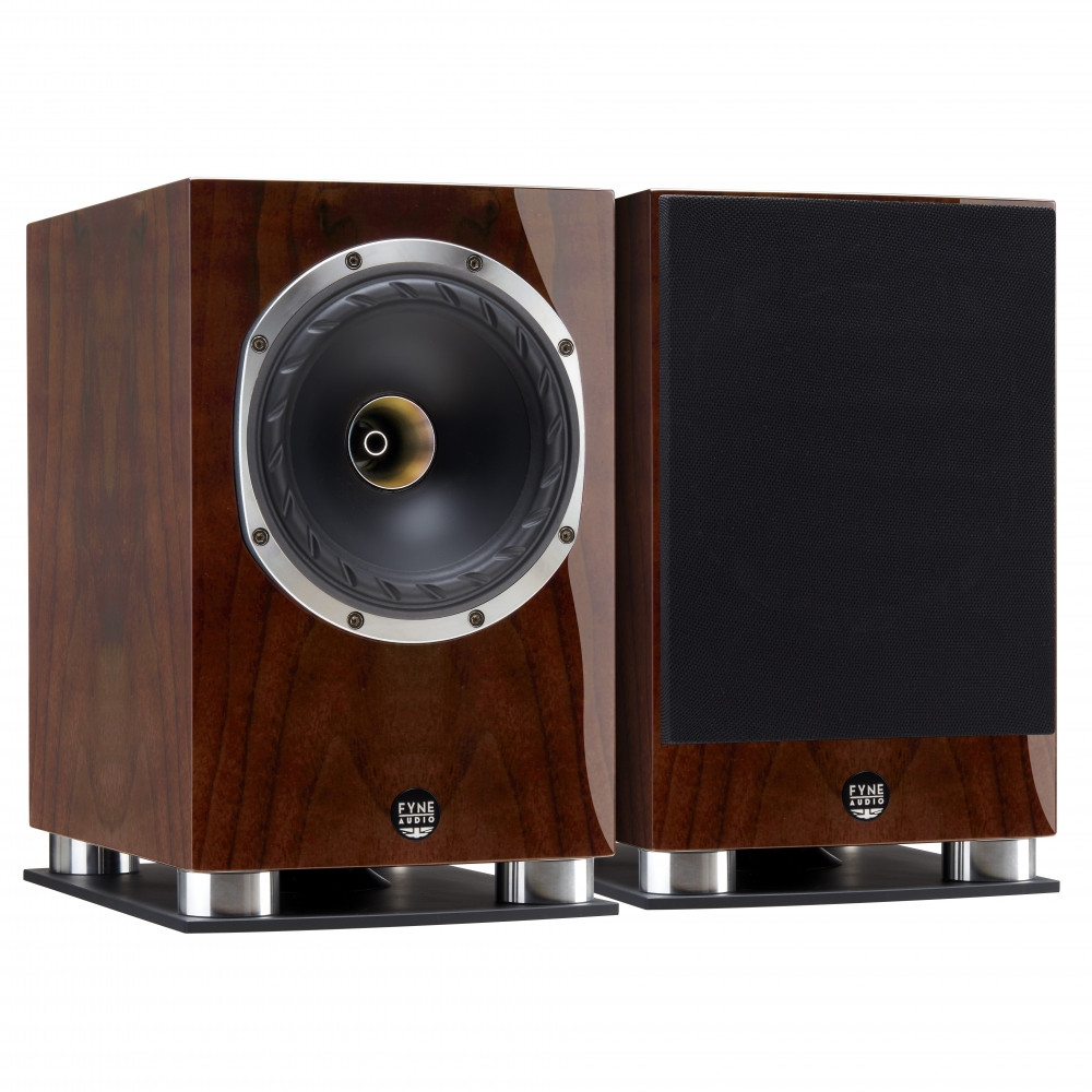 F500SP Hangfalpár, lakk dió