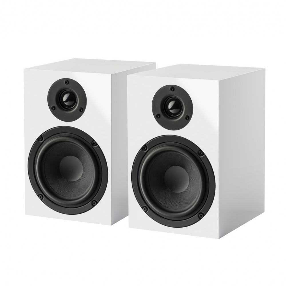 Speaker Box 5 E Állványos hangsugárzó pár, fényes fehér