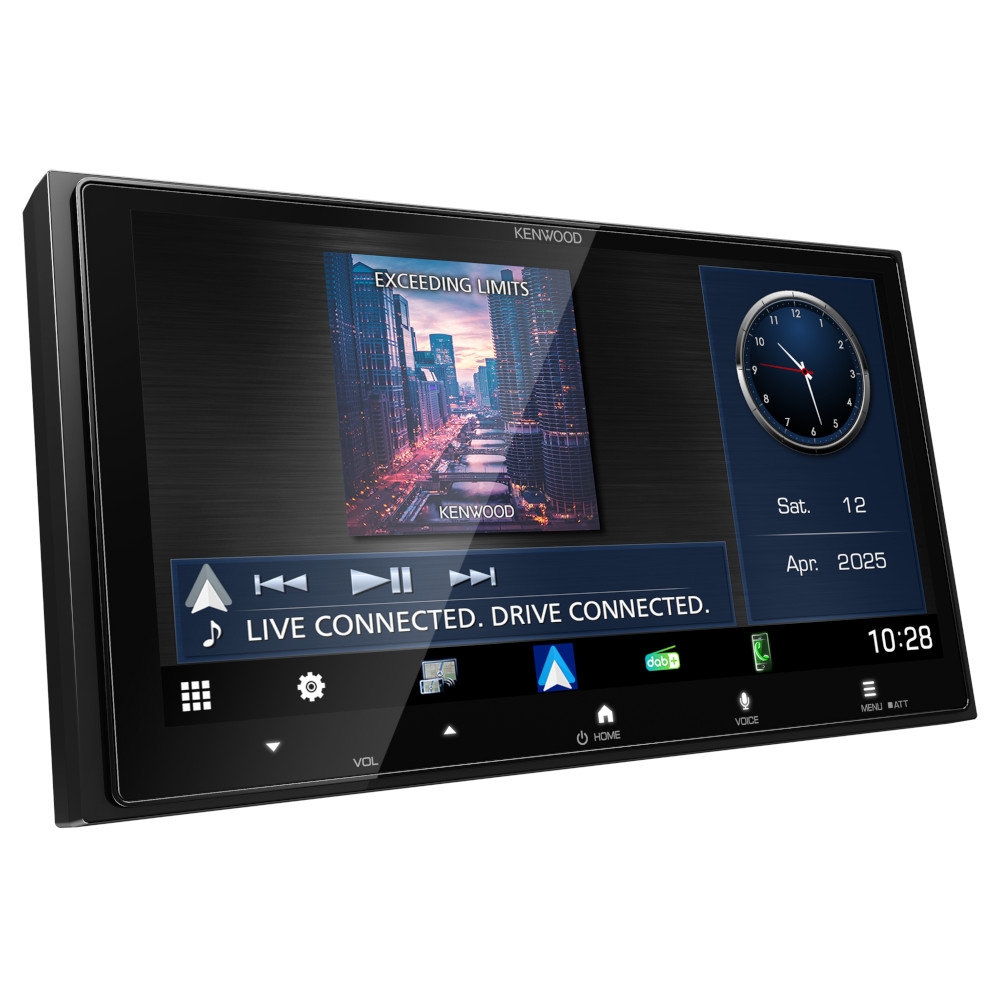 DMX7525DABS 2 DIN HD Fejegység, Apple CarPlay WiFi, Android Auto WiFi
