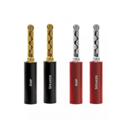 SG100 aranyozott banándugó, 8 db-os szett