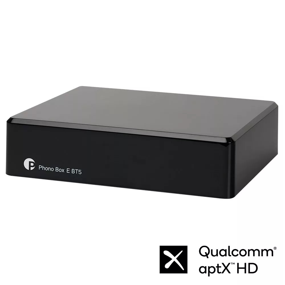 Phono Box E BT5 Phono előerősítő BT adóval, fekete