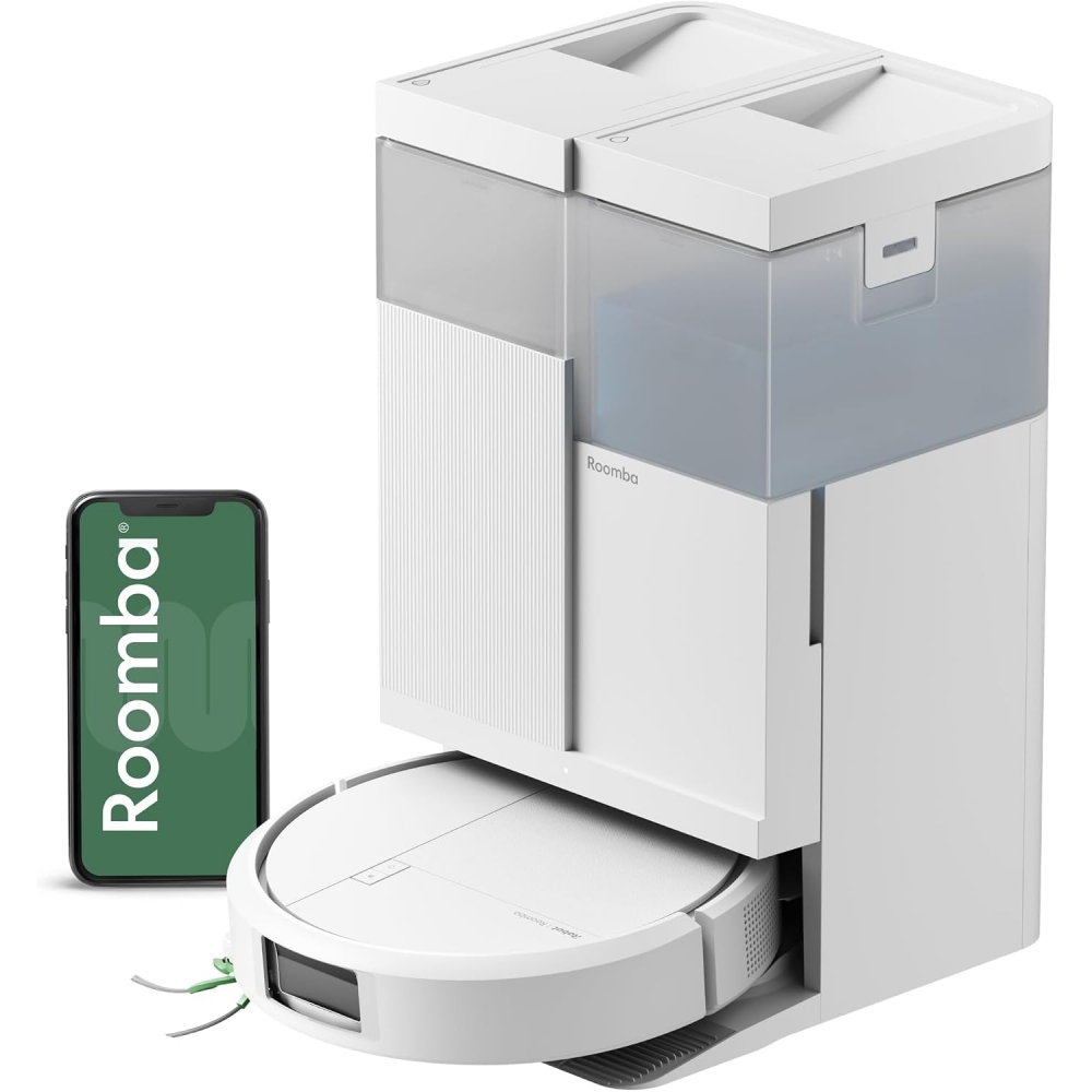 Roomba Plus 515 Combo + AutoWash dock, fehér